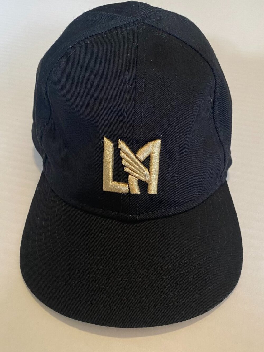 LAFC New Era 9TWENTY Toddler Black MLS Hat Cap EUC